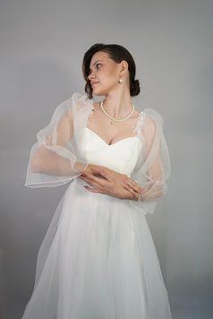 Біла корсетна сукня міді 50 фото